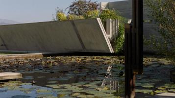 pavilion on the water