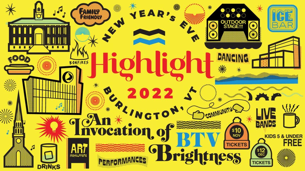 Highlight New Year's Eve Burlington City Arts